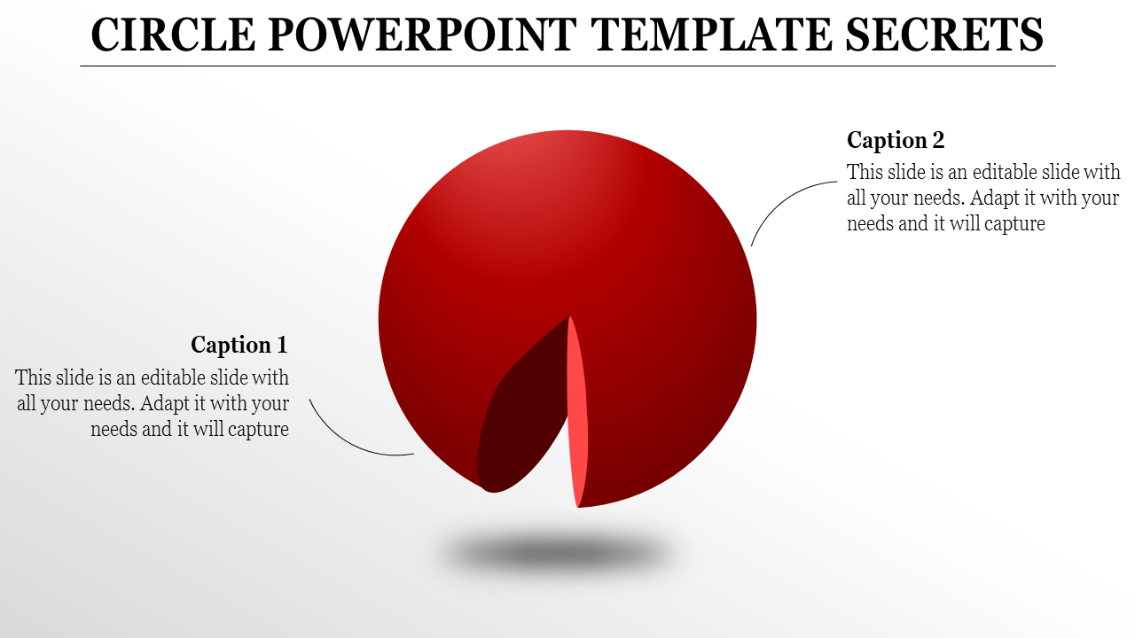 Free - Get Creative and Stunning Circle PowerPoint Template